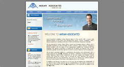 Desktop Screenshot of akramassociates.com